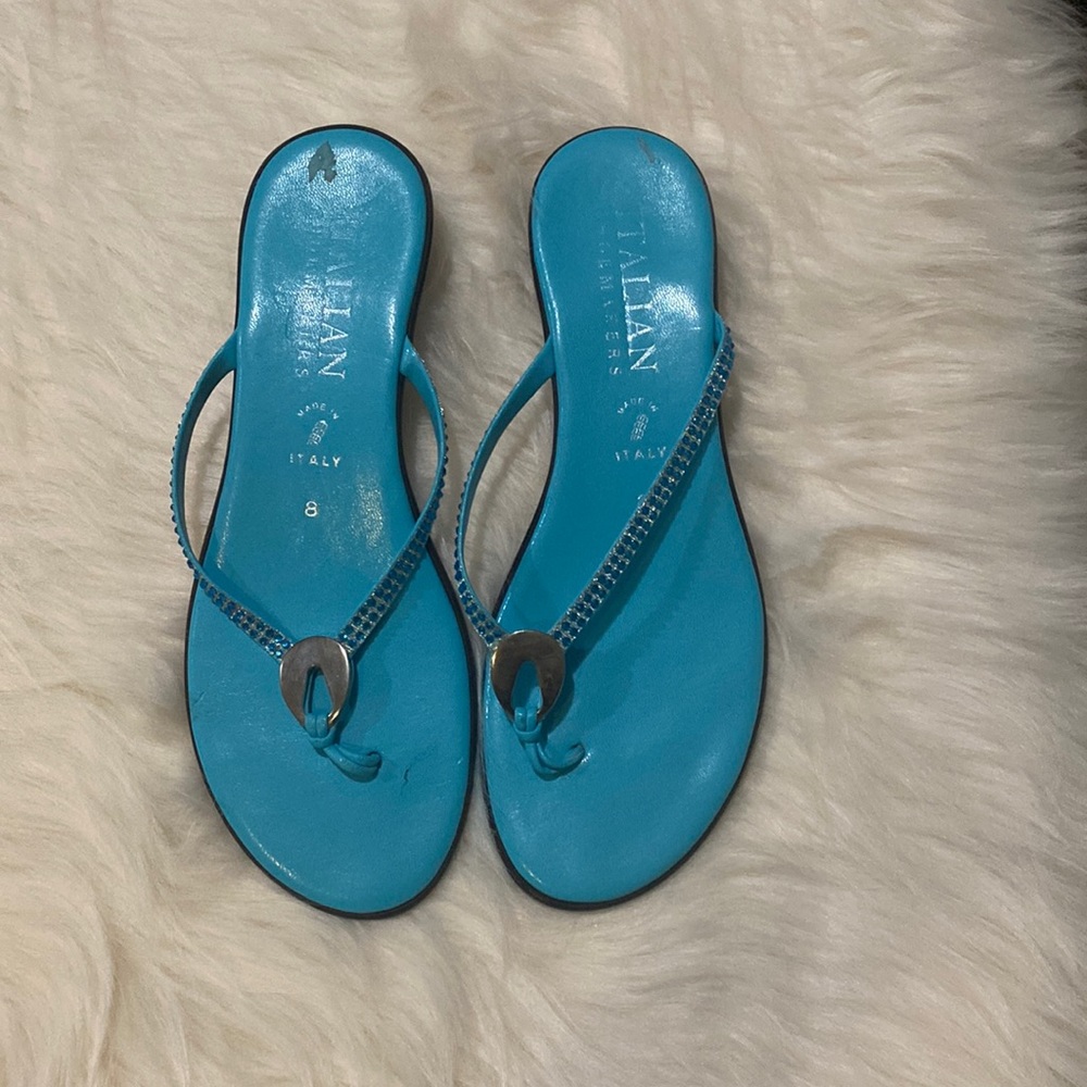 Italian shoe makers sandals size8